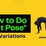 How to do Cat Pose|Its variations and Benefits in reducing Back pain/Neck pain |Tripad Marjarasana